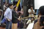 Tusshar Kapoor, Dolly Ahluwalia at Baajatey Raho stars on location of Chidiya Ghar in Filmcity, Mumbai on 22nd July 2013 (18).JPG
